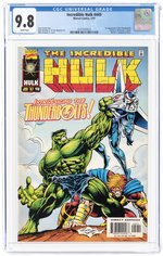 INCREDIBLE HULK #449 JANUARY 1997 CGC 9.8 NM/MINT (FIRST THUNDERBOLTS).