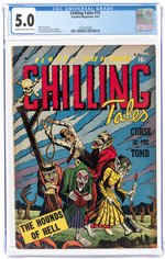 CHILLING TALES #15 APRIL 1953 CGC 5.0 VG/FINE.