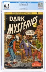 DARK MYSTERIES #20 OCTOBER 1954 CGC 6.5 FINE+.