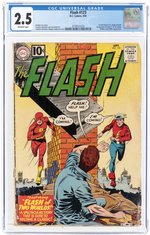 FLASH #123 SEPTEMBER 1961 CGC 2.5 GOOD+ (FLASH OF TWO WORLDS).