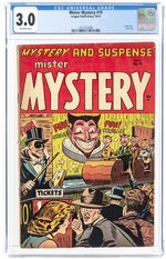 MISTER MYSTERY #19 OCTOBER 1954 CGC 3.0 GOOD/VG.