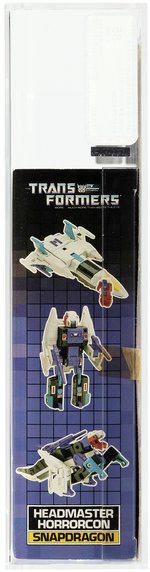 TRANSFORMERS (1987) - SERIES 4 HORRORCON - SNAPDRAGON AFA 85 Y-NM+.