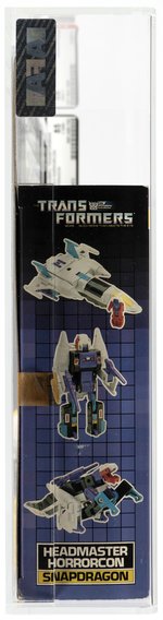 TRANSFORMERS (1987) - SERIES 4 HORRORCON - SNAPDRAGON AFA 85 Y-NM+.