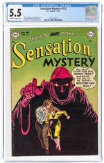 SENSATION MYSTERY #113 JANUARY-FEBRUARY 1953 CGC 5.5 FINE-.