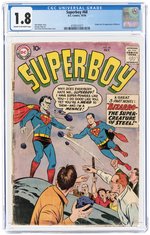 SUPERBOY #68 OCTOBER 1958 CGC 1.8 GOOD (FIRST BIZARRO).