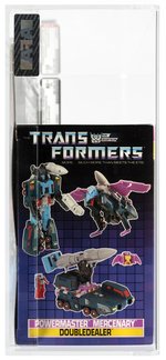 TRANSFORMERS (1988) - SERIES 5 POWERMASTER -  DOUBLEDEALER AFA 80+ NM.