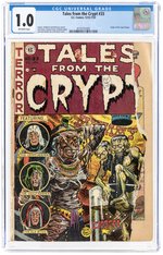 TALES FROM THE CRYPT #33 DECEMBER 1952-JANUARY 1953 CGC 1.0 FAIR.