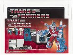 TRANSFORMERS (1986) - SERIES 3 ULTRA MAGNUS AFA UNICIRCULATED U90 NM+/MINT (RUBBER TIRES, PAINTED FACE).