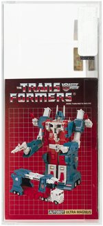 TRANSFORMERS (1986) - SERIES 3 ULTRA MAGNUS AFA UNICIRCULATED U90 NM+/MINT (RUBBER TIRES, PAINTED FACE).