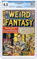 WEIRD FANTASY #13 (#1) MAY-JUNE 1950 CGC 4.5 VG+.