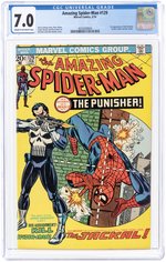 AMAZING SPIDER-MAN #129 FEBRUARY 1974 CGC 7.0 FINE/VF (FIRST PUNISHER).