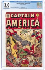 CAPTAIN AMERICA COMICS #53 FEBRUARY 1946 CGC 3.0 GOOD/VG.