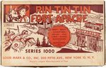 MARX ARCHIVES FILE COPY RIN TIN TIN AT FORT APACHE PLAYSET #3658 IN BOX.