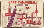 MARX ARCHIVES FILE COPY CAPE CANAVERAL MISSILE SET PLAYSET #4526 IN BOX.