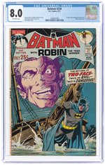 BATMAN #234 AUGUST 1971 CGC 8.0 VF (FIRST SILVER AGE TWO-FACE).