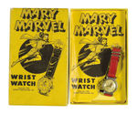 "MARY MARVEL" WRISTWATCH IN RARE BOX VARIETY.