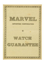 "MARY MARVEL" WRISTWATCH IN RARE BOX VARIETY.