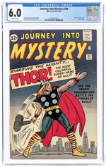 JOURNEY INTO MYSTERY #89 FEBRUARY 1963 CGC 6.0 FINE.