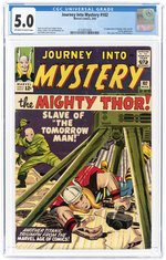 JOURNEY INTO MYSTERY #102 MARCH 1964 CGC 5.0 VG/FINE (FIRST BALDER/HELA/SIF).