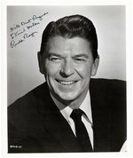 RONALD REAGAN INSCRIBED AND SIGNED PHOTO.