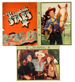 MOVIE STAR DIXIE PICTURE SET FROM 1940 W/"SCRAPBOOK" COVER.