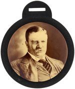 ROOSEVELT BOLD 1912 SEPIA TONED REAL PHOTO BUTTON WATCH FOB.