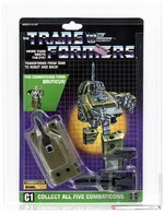 TRANSFORMERS (1986) SERIES 3 COMBATICON - BRAWL AFA 80+ NM.