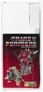 TRANSFORMERS (1985) SERIES 2 DINOBOT - SNARL AFA 85 NM+.