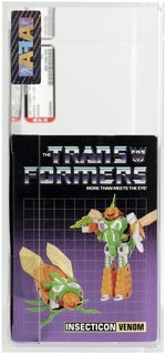 TRANSFORMERS (1985) SERIES 2 DELUXE INSECTICON - VENOM AFA 80+ NM.