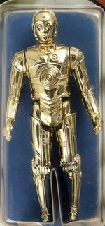 STAR WARS (1978) - SEE-THREEPIO (C-3PO) 20 BACK-A AFA 80 NM.