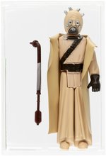 STAR WARS (1977) - LOOSE ACTION FIGURE/HK SAND PEOPLE (TUSKEN RAIDER) AFA 85 NM+ (HOLLOW CHEEKS).