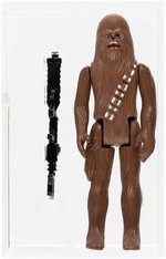 GLASSLITE STAR WARS (1988) - LOOSE ACTION FIGURE CHEWBACCA AFA 85 NM+.