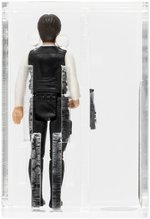 STAR WARS (1977) - LOOSE ACTION FIGURE HAN SOLO AFA UNCIRCULATED U85 NM+ (LARGE HEAD).