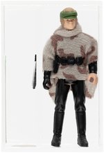 STAR WARS: THE POWER OF THE FORCE (1985) - LOOSE ACTION FIGURE LUKE SKYWALKER (BATTLE PONCHO) AFA 90 NM+/MINT.