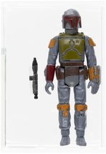 LILI LEDY STAR WARS (1979) - LOOSE ACTION FIGURE BOBA FETT AFA 80 NM.