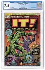 ASTONISHING TALES #24 JUNE 1974 CGC 7.5 VF-.