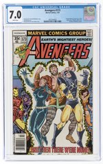 AVENGERS #173 JULY 1978 CGC 7.0 FINE/VF.