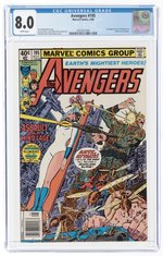 AVENGERS #195 MAY 1980 CGC 8.0 VF (FIRST TASKMASTER CAMEO).