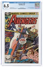 AVENGERS #195 MAY 1980 CGC 6.5 FINE+ (FIRST TASKMASTER CAMEO).