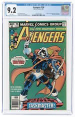 AVENGERS #196 JUNE 1980 CGC 9.2 NM- (FIRST TASKMASTER).