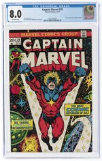 CAPTAIN MARVEL #29 NOVEMBER 1973 CGC 8.0 VF.