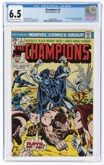 CHAMPIONS #2 JANUARY 1976 CGC 6.5 FINE+.