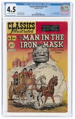 CLASSICS ILLUSTRATED #54 HRN 55 DECEMBER 1948 CGC 4.5 VG+.