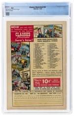 CLASSICS ILLUSTRATED #54 HRN 55 DECEMBER 1948 CGC 4.5 VG+.