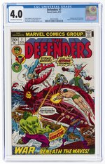 DEFENDERS #7 AUGUST 1973 CGC 4.0 VG.