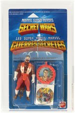 MATTEL FRANCE MARVEL SUPER HEROES SECRET WARS/LES SUPER HEROS MARVEL GUERRES SECRETES (1985) - THE FALCON SERIES 2 AFA 85 NM+.