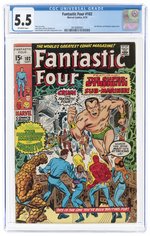 FANTASTIC FOUR #102 SEPTEMBER 1970 CGC 5.5 FINE-.