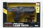 STAR WARS: RETURN OF THE JEDI (1984) - BIKER SCOUT LASER PISTOL AFA 80 NM.