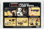 STAR WARS: RETURN OF THE JEDI (1984) - BIKER SCOUT LASER PISTOL AFA 80 NM.