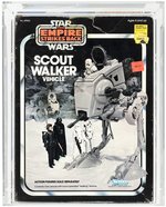 STAR WARS: THE EMPIRE STRIKES BACK (1982) - SCOUT WALKER VEHICLE AFA 60 EX.